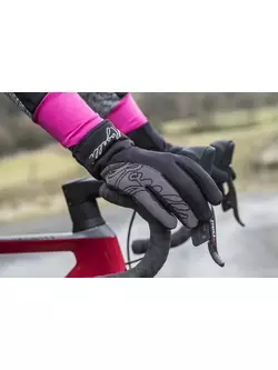 ROGELLI women's cycling gloves FLASH black 010.660