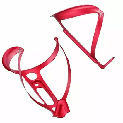SUPACAZ FLY CAGE ANO bicycle water bottle cage, red 