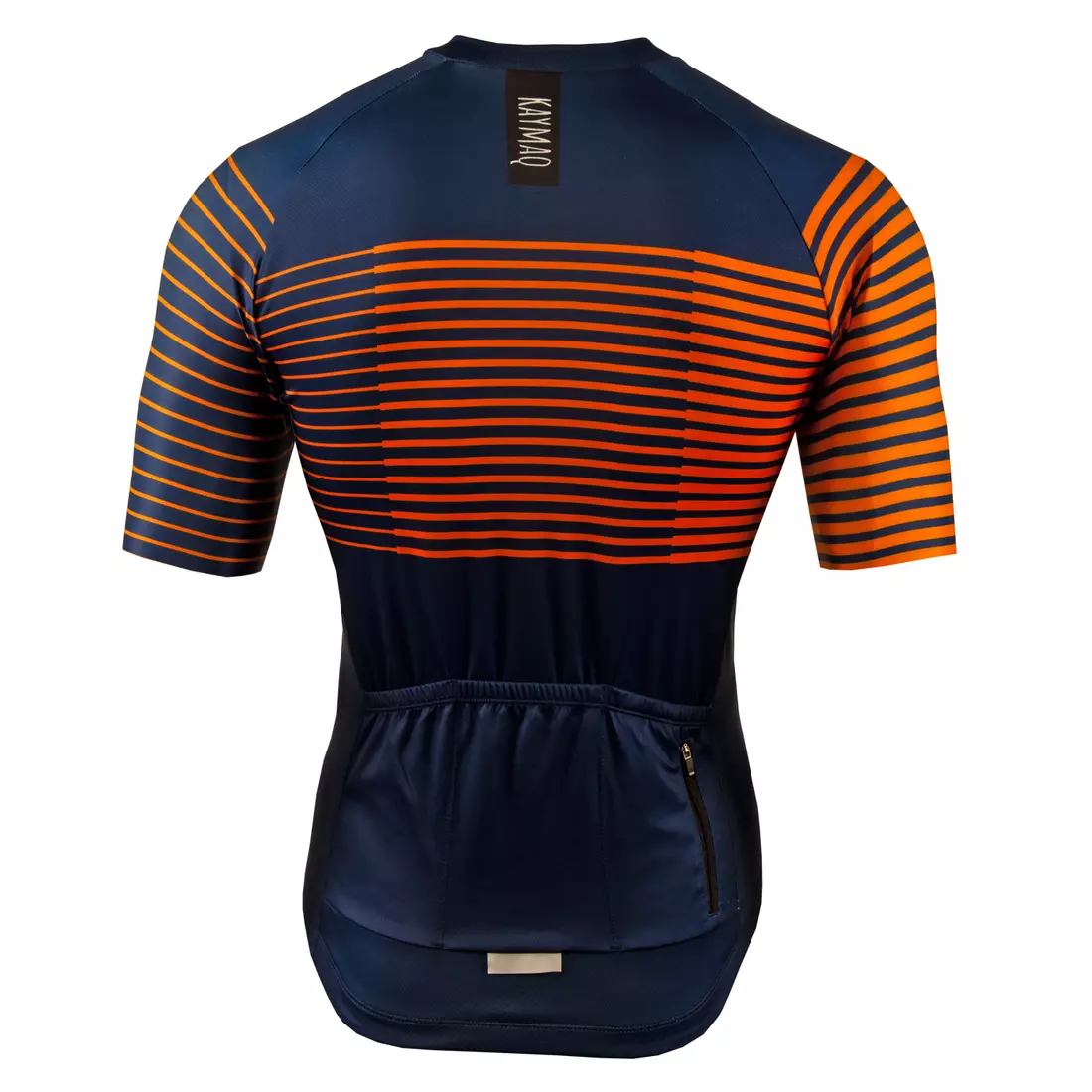 [Set] KAYMAQ DESIGN M66 men's cycling thermal jersey navy blue + KAYMAQ M66 RACE Men bike t-shirt Orange