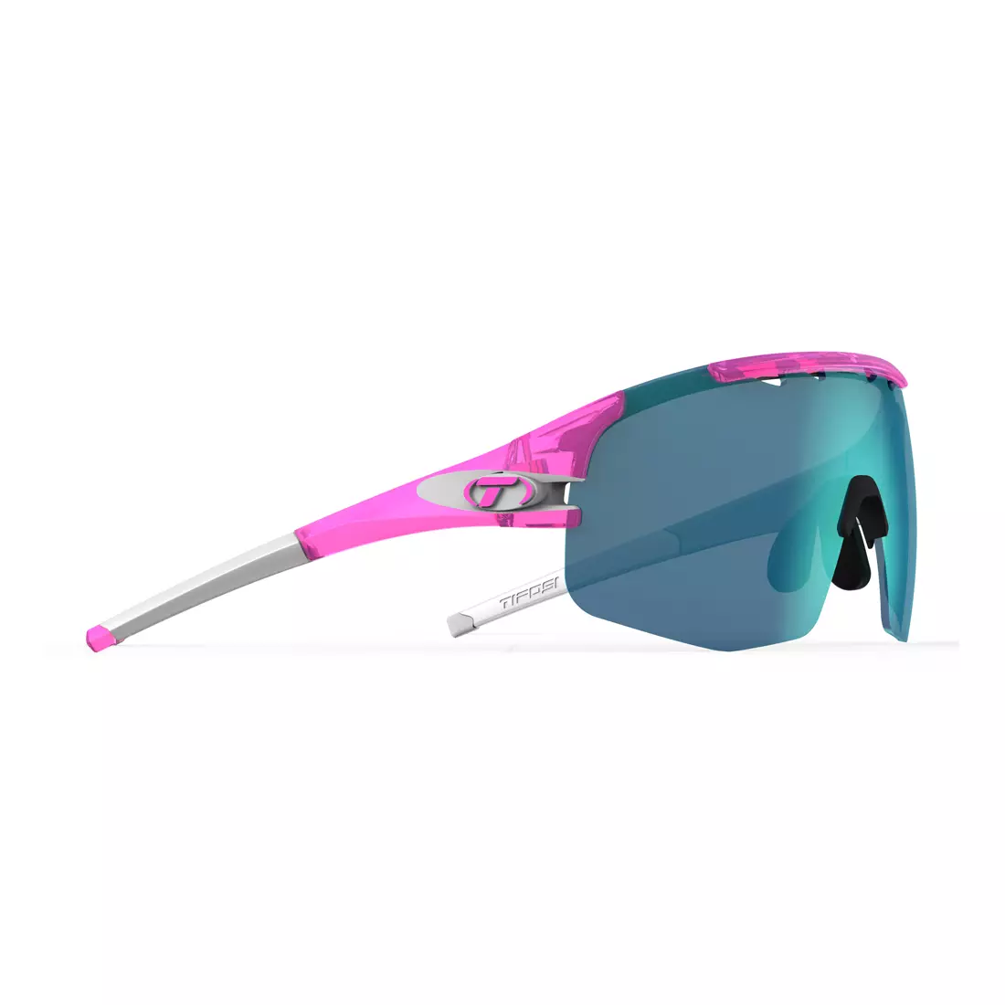 TIFOSI glasses with interchangeable lenses SLEDGE LITE CLARION (Clarion Blue, AC Red, Clear) crystal pink TFI-1670104522