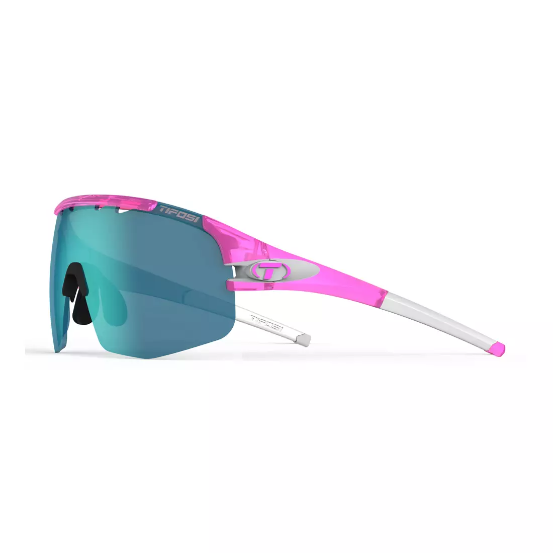 TIFOSI glasses with interchangeable lenses SLEDGE LITE CLARION (Clarion Blue, AC Red, Clear) crystal pink TFI-1670104522