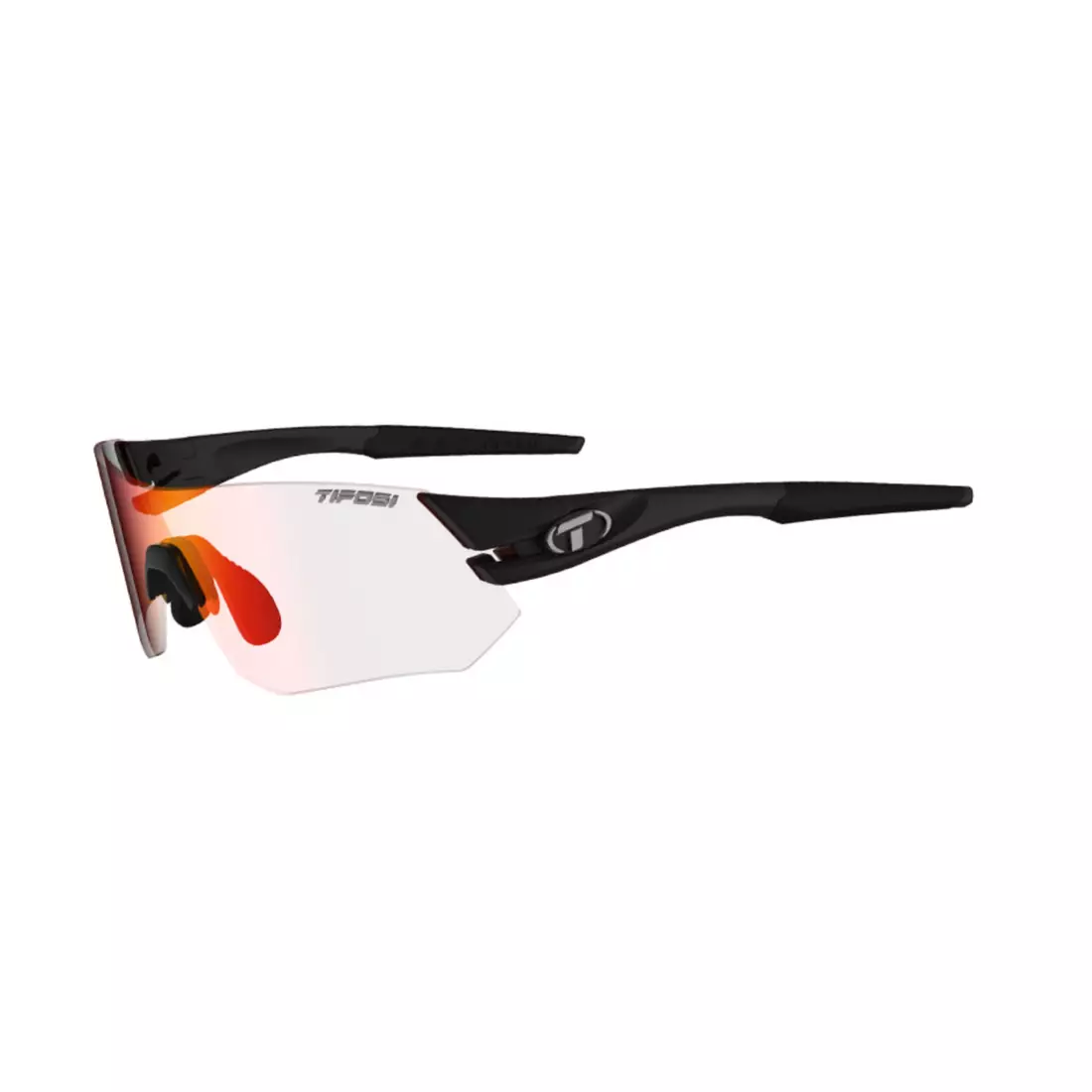 TIFOSI photochromic sports glasses TSALI FOTOTEC (Clarion Red Fototec) matte black TFI-1640300130