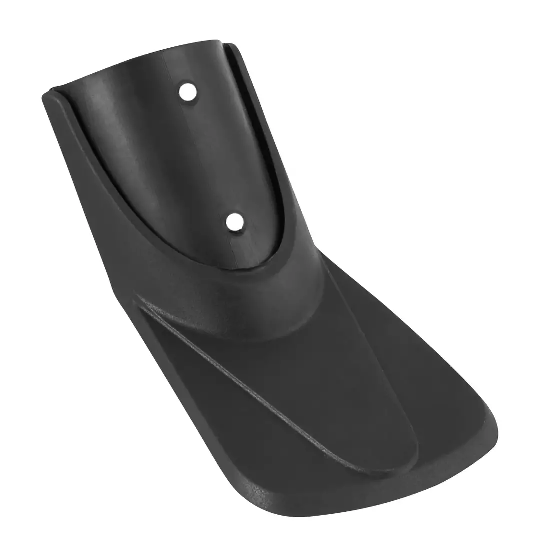 FORCE 38/42 The end of the bicycle fender, plastic, black