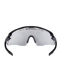 FORCE AMBIENT photochromic sport glasses, black-gray