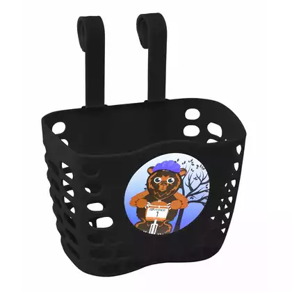 FORCE Children's basket for steering wheels, black