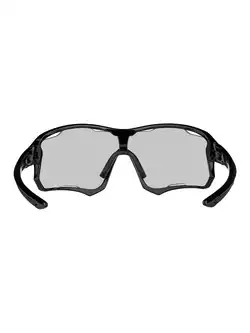FORCE EDIE Photochromic sports glasses, black