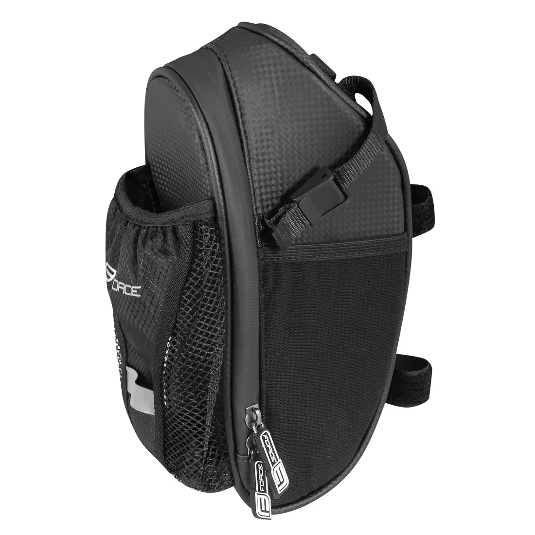 FORCE FUSE Bike saddle bag, 0,8l, black