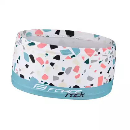 FORCE Sports headband ROCK, White 903181