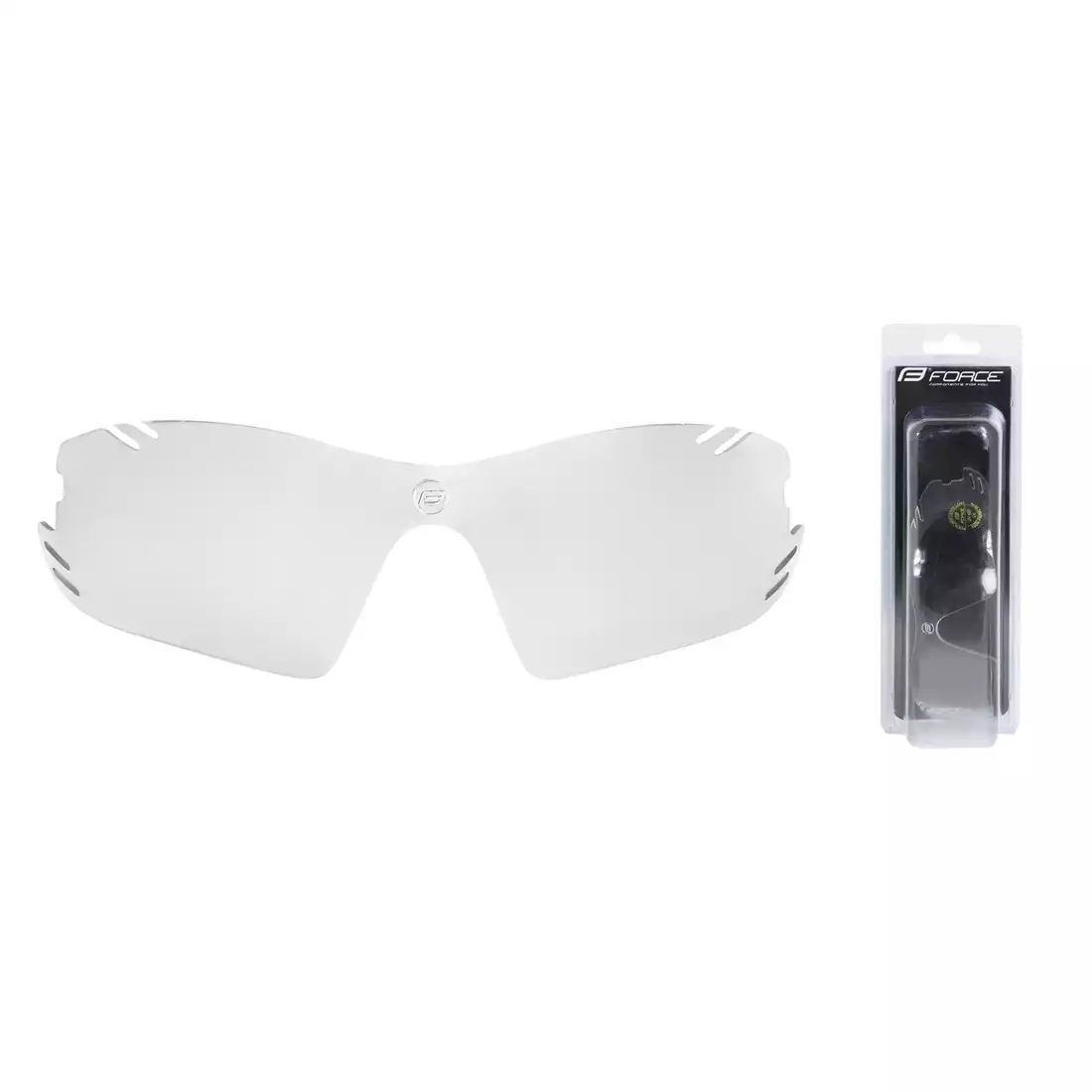 FORCE Replaceable lens for RACE PRO glasses, photochromic