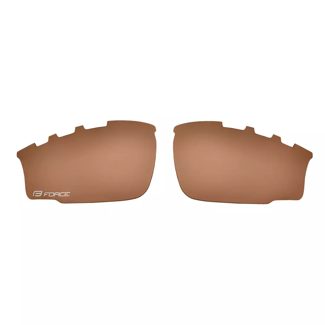 FORCE Spare lenses for glasses QUEEN Brown 9106205