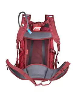 FORCE Sports backpack GRADE PLUS 22 l + water bag, Red 8967109