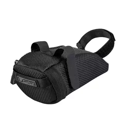 FORCE Bicycle seat bag FLINT, black 8961645