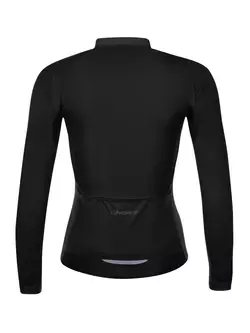 FORCE Women's cycling jersey PURE, black 9001434