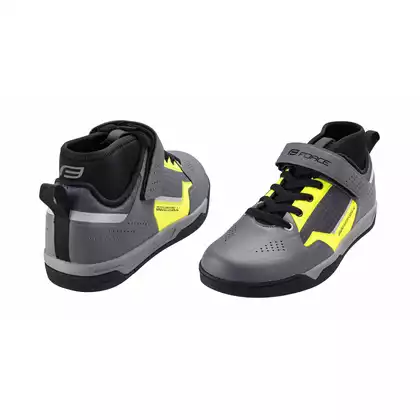 FORCE cycling shoes DOWNHILL, fluo-black 39 9500 139