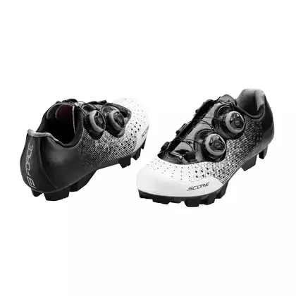 FORCE cycling shoes MTB SCORE, white and black 42 9406842