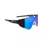 FORCE cycling / sports glasses CREED blue and white, 91183
