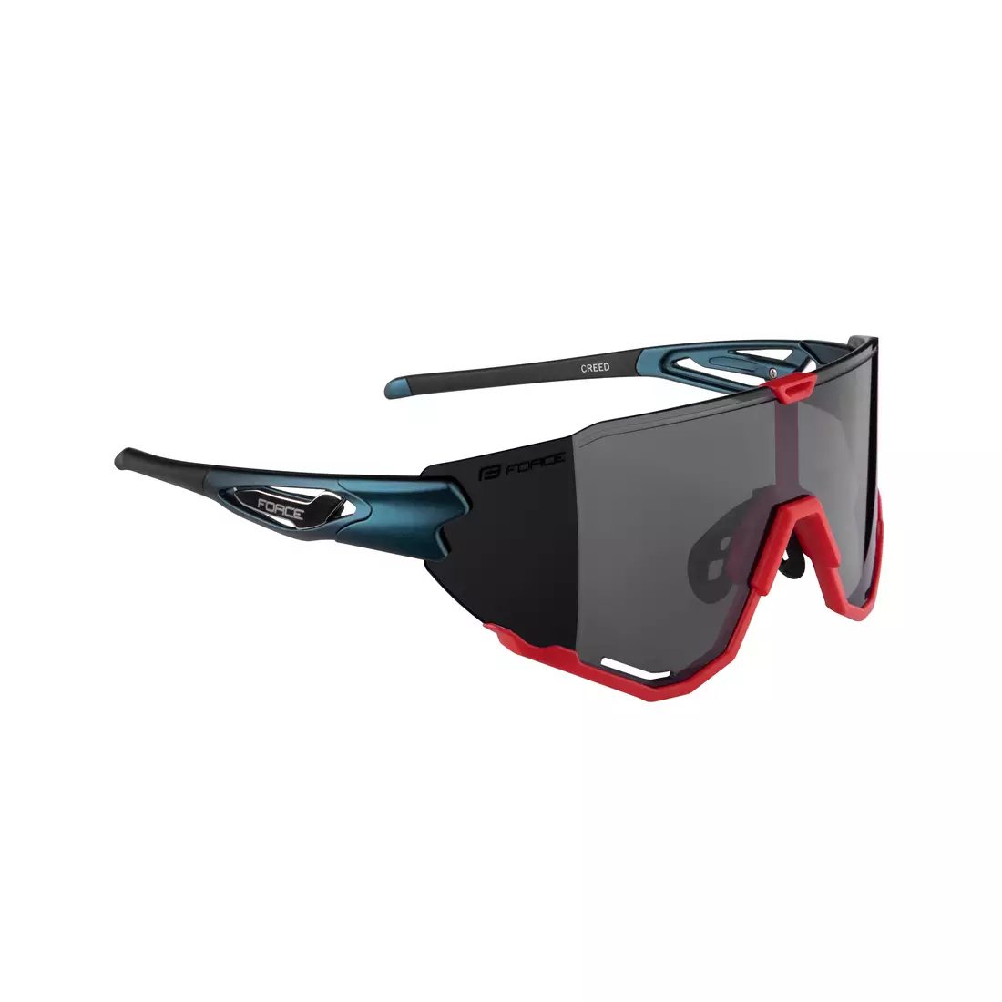FORCE cycling / sports glasses CREED red-blue, 91179
