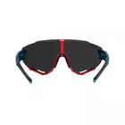 FORCE cycling / sports glasses CREED red-blue, 91179