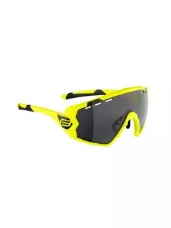 FORCE cycling / sports glasses OMBRO laser lens fluo mat 91141