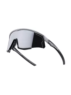 FORCE cycling / sports glasses SONIC, gray-black, 910953