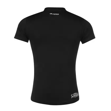 FORCE sports t-shirt with short sleeves COOL black 90777