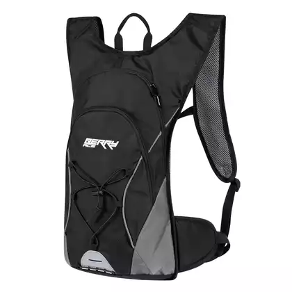 FORCE sports backpack BERRY ACE 12l, black and gray 8967102