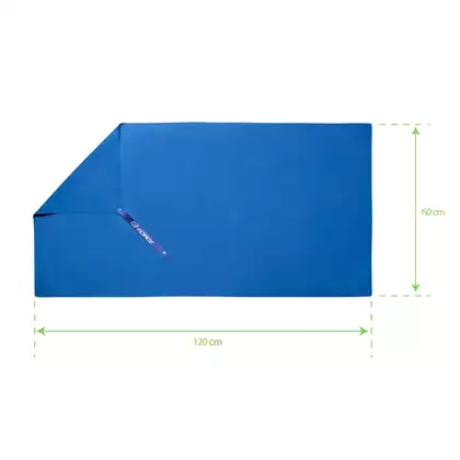FORCE towel TRAVEL 60x120cm blue 95496