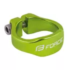 FORCE seat post clamp Al 34,9 mm green 22028