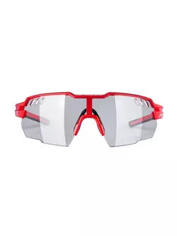 FORCE sports glasses AMOLEDO Photochromic, red-gray, 910862