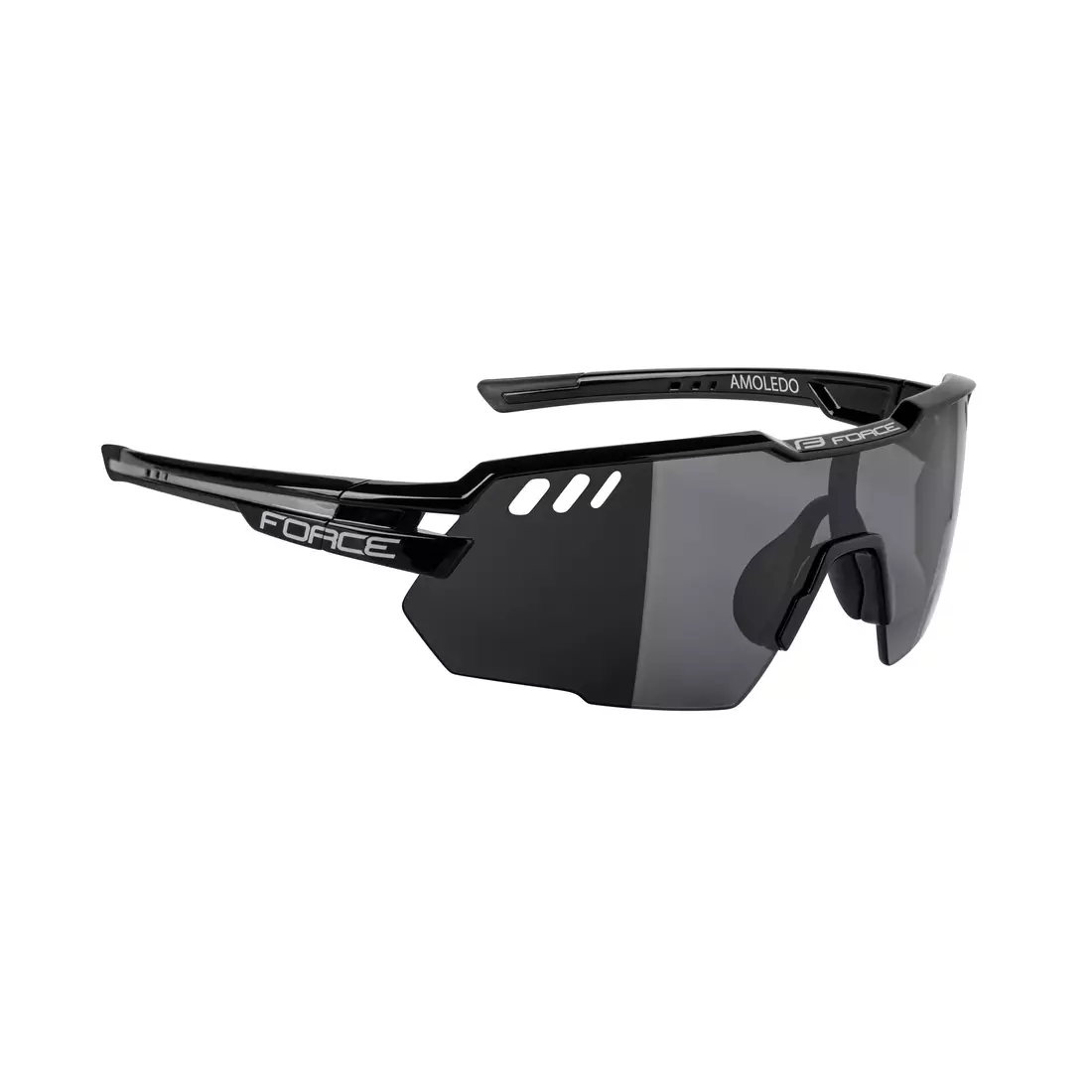 FORCE sports glasses AMOLEDO, black and gray 910881
