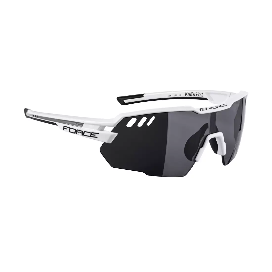 FORCE sports glasses AMOLEDO, white-gray 910871