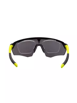 FORCE sunglasses ENIGMA fluo black mat 91163