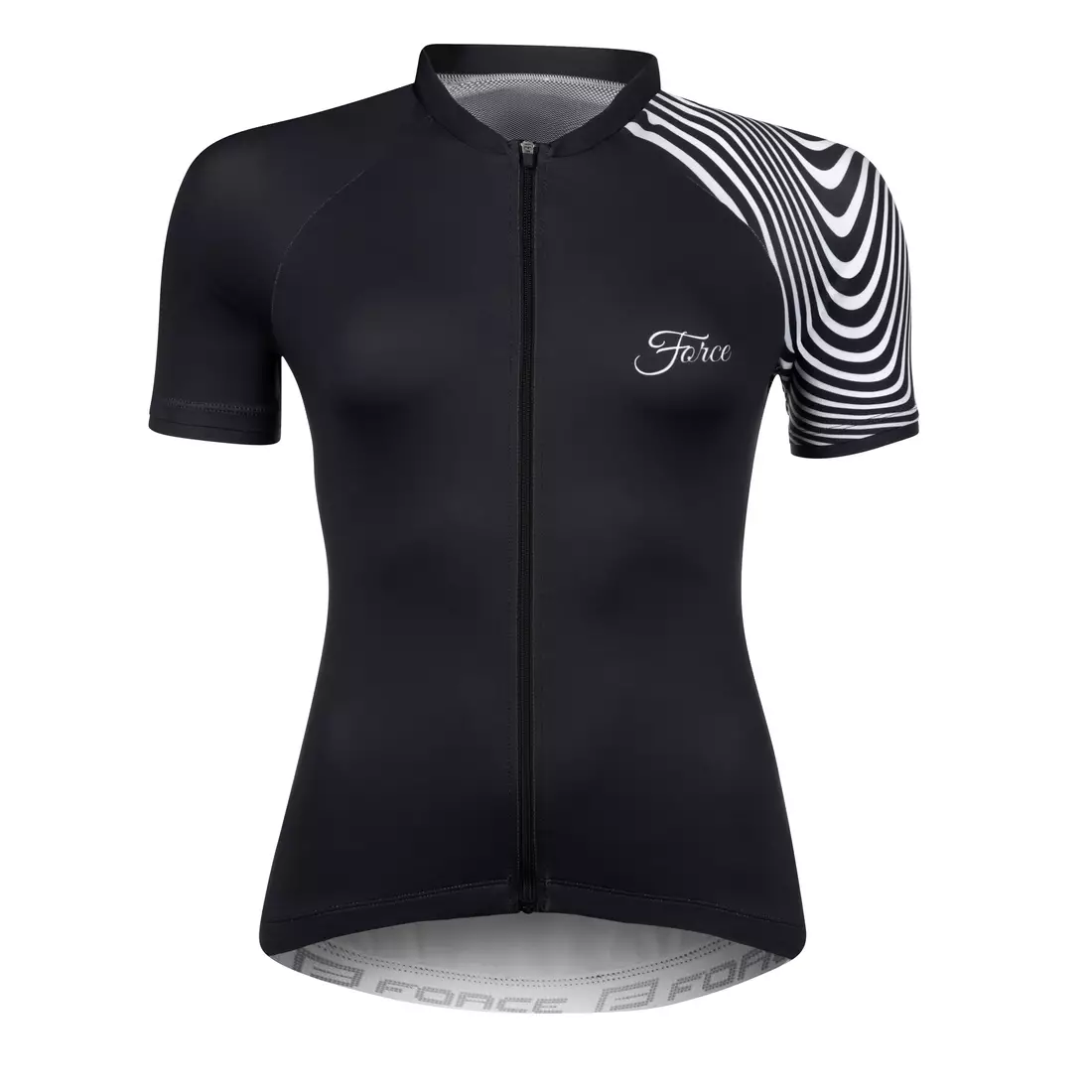 FORCE women's cycling jersey STREAM black 90013445