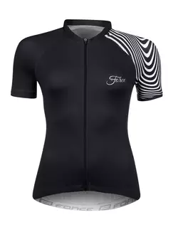 FORCE women's cycling jersey STREAM black 90013445
