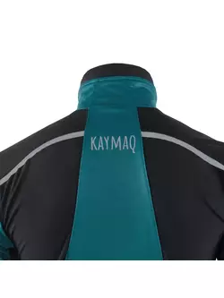 KAYMAQ JWS-003 men's winter softshell bike jacket blue