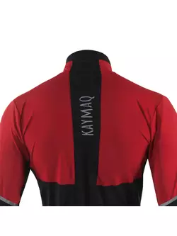 KAYMAQ KYQLS-001 men's cycling thermal jersey red-black