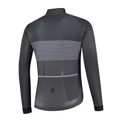 ROGELLI winter cycling jacket BOOST black/grey ROG351036