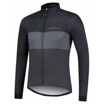 ROGELLI men's bicycle sweatshirt BOOST, black, ROG351008