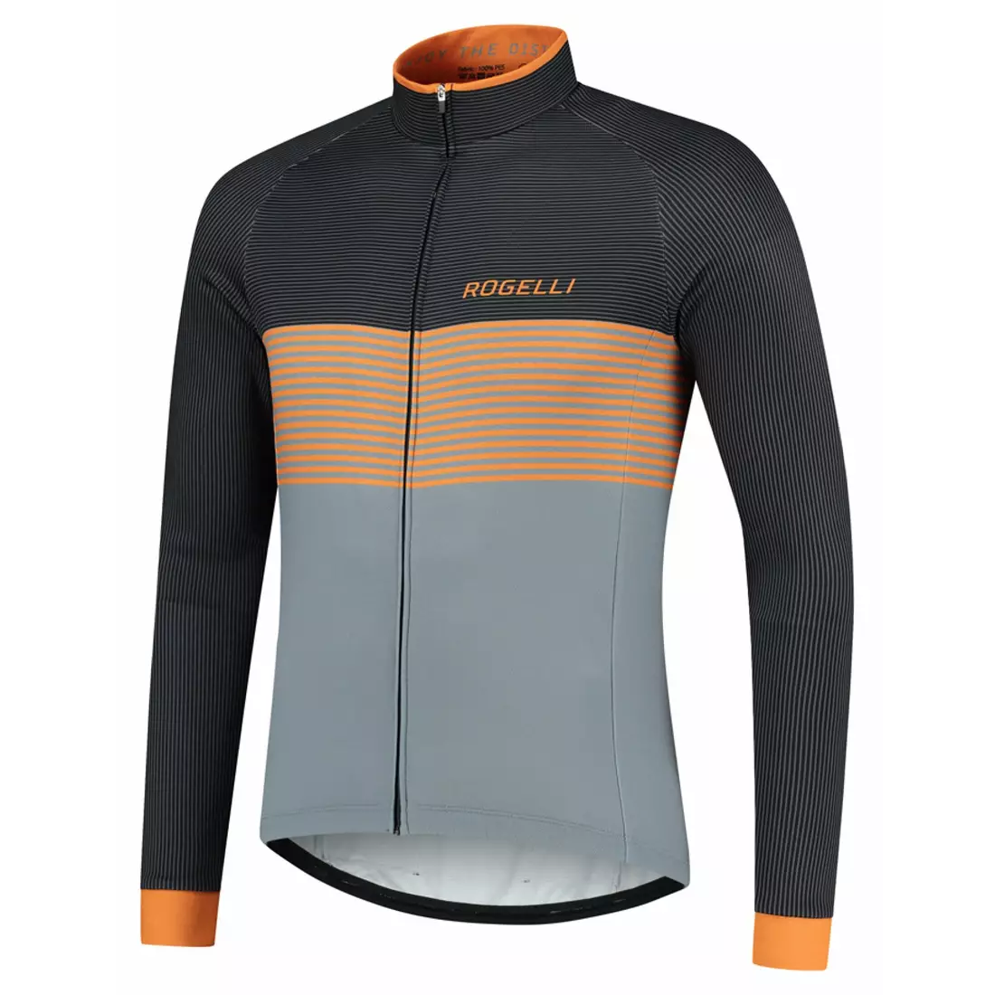 ROGELLI men's bicycle sweatshirt BOOST, grey, ROG351010