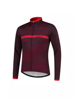 ROGELLI men's bicycle sweatshirt STRIPE Bordeaux ROG351014