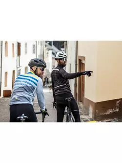 ROGELLI men's bicycle sweatshirt STRIPE, black, ROG351011