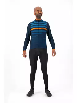 ROGELLI men's bicycle sweatshirt STRIPE, blue, ROG351013