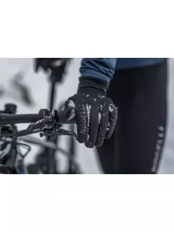 ROGELLI winter bicycle gloves NEOFLEX black ROG351051