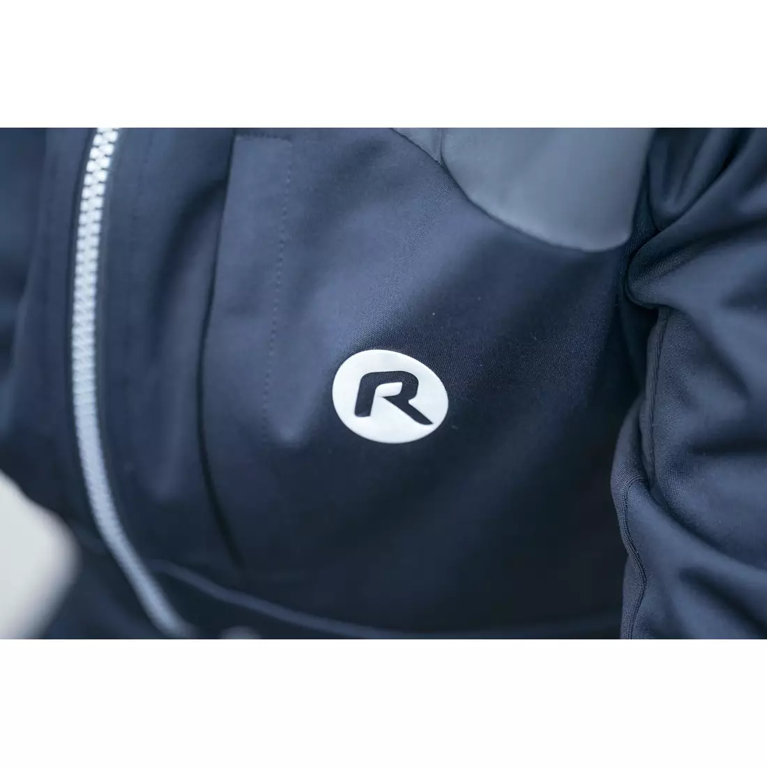 ROGELLI winter cycling jacket HI VIS black ROG351032