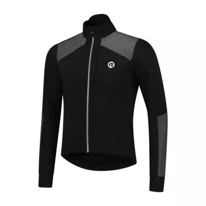 ROGELLI winter cycling jacket HI VIS black ROG351032