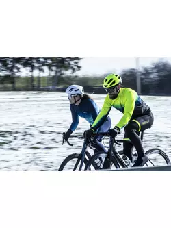 ROGELLI winter cycling jacket HORIZON blue/yellow ROG351044.S