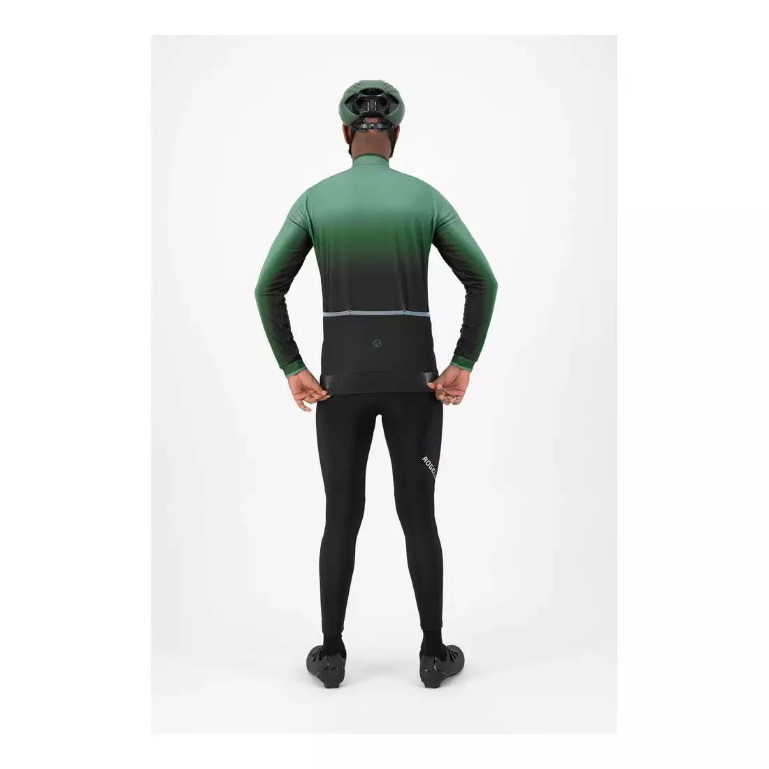 ROGELLI winter cycling jacket HORIZON green ROG351045