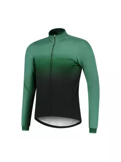 ROGELLI winter cycling jacket HORIZON green ROG351045