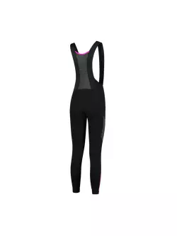 ROGELLI women's cycling pants with braces GLORY black/pink ROG351076