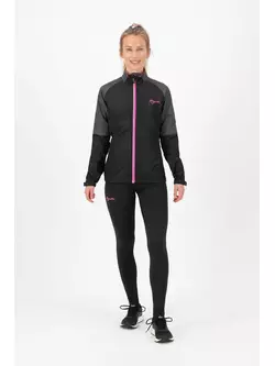 ROGELLI women's running jacket ENJOY black ROG351112